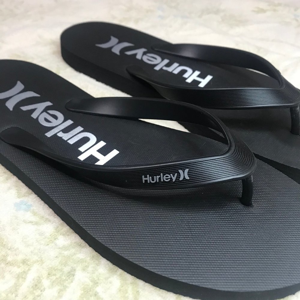 Hurley Rubber Foam Flip Flop Sandal Back - Picture 5 of 6